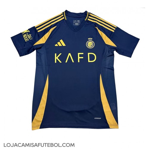 Camisa de Futebol Al-Nassr Equipamento Secundário 2024-25 Manga Curta